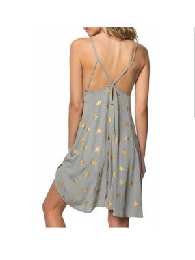 O'Neill Faye star print mini dress